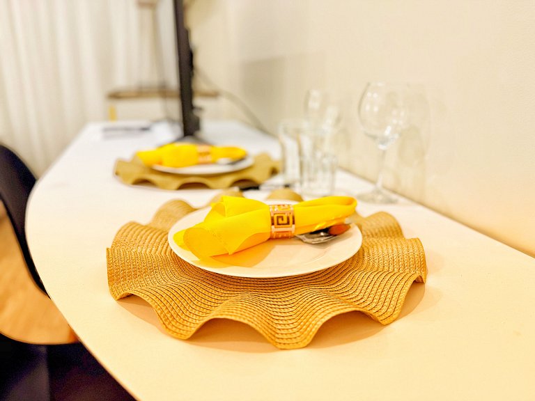 Flat Aconchegante c/ Vista para o Mar