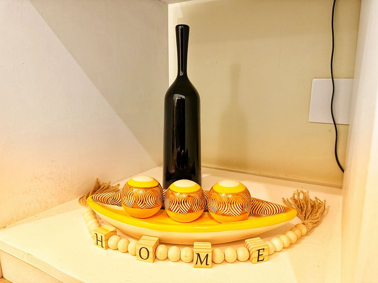 Flat Aconchegante c/ Vista para o Mar