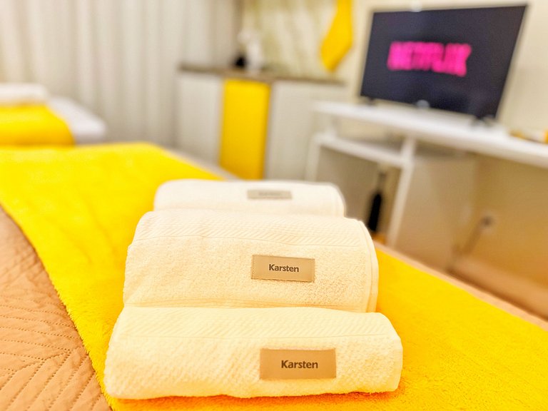 Flat acogedor con vista al mar