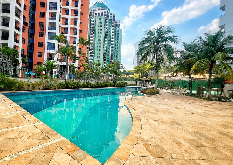 Flat Aconchegante c/ Vista para o Mar